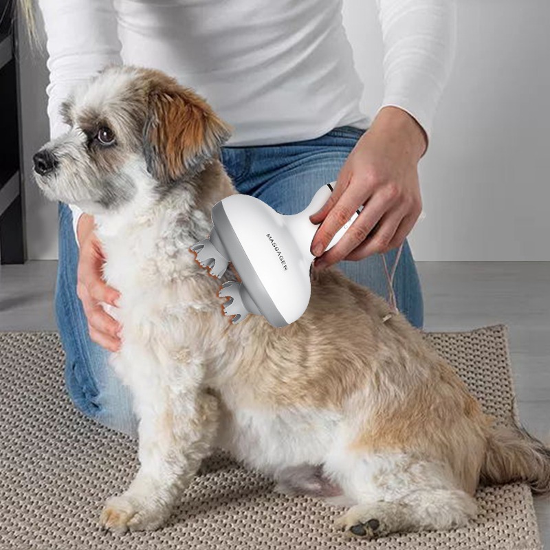 Scalp Massager Electric - Kablosuz Su Geçirmez Elektrikli Kedi Köpek