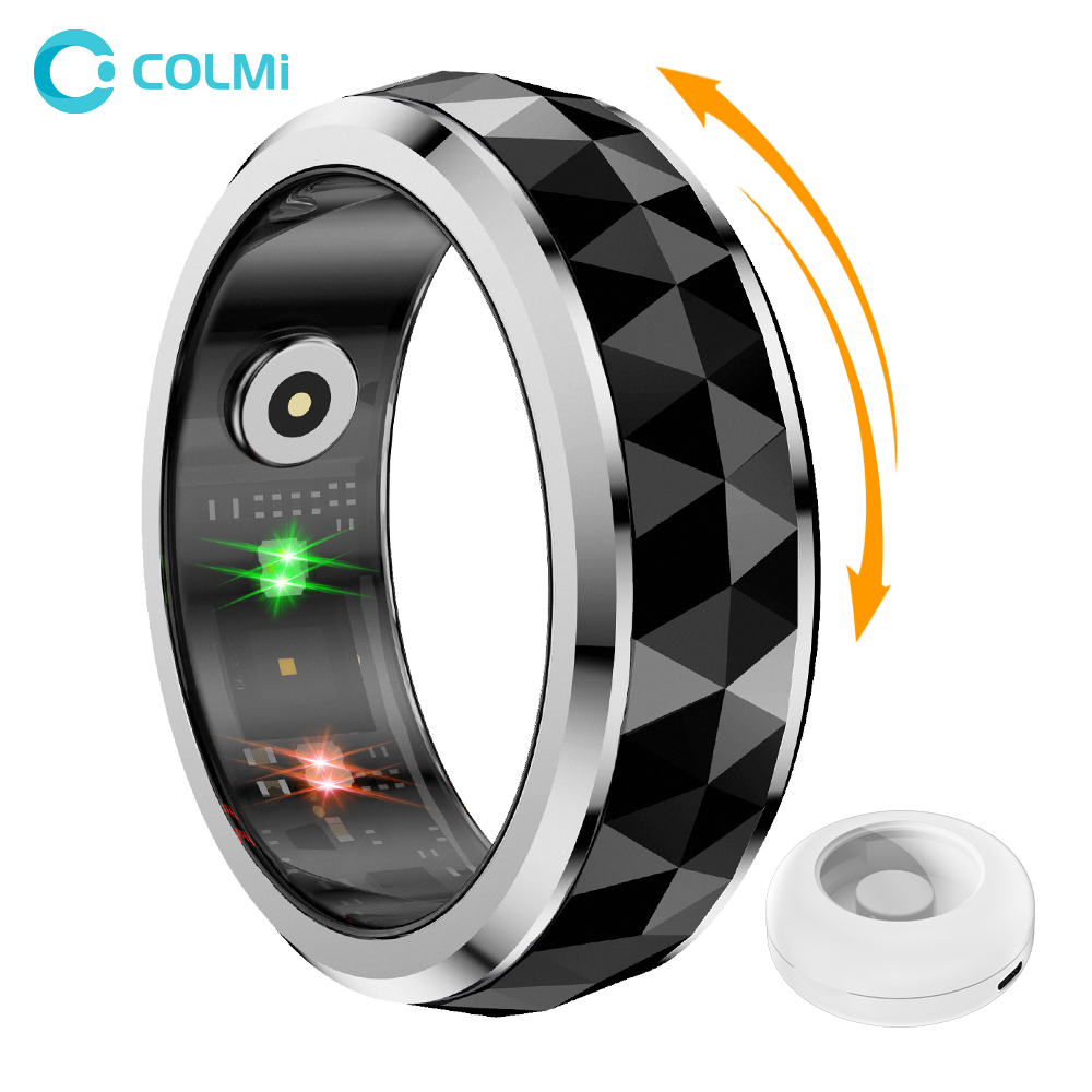 Blood Oxygen Monitor - 2024 COLMI R11 Akıllı Yüzük, Erkekler