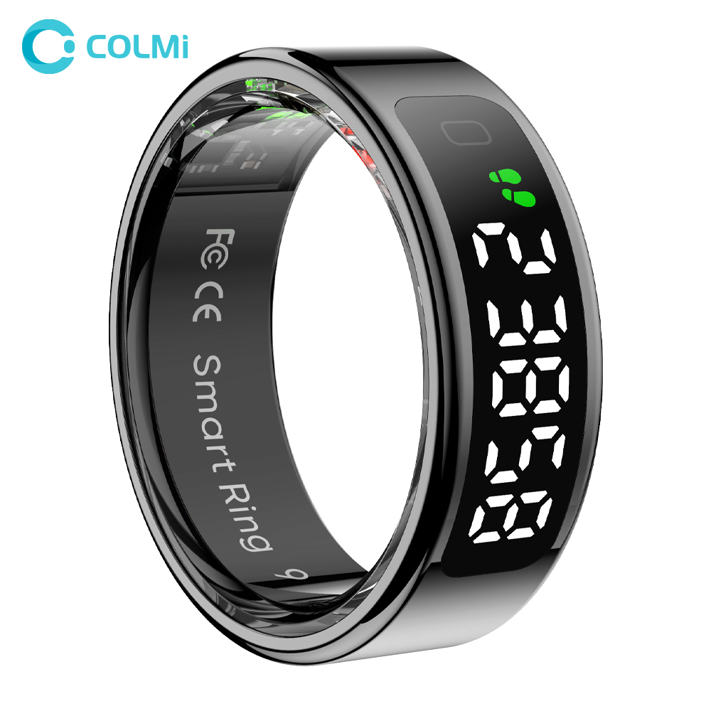Blood Oxygen Monitor - COLMI R12 Akıllı Yüzük, Ekran ve