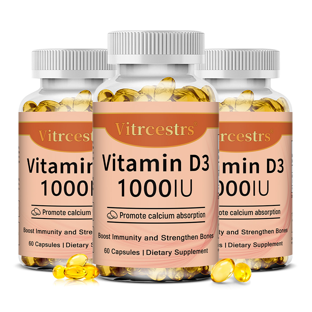 Health Wellness Day - D3 Vitamini 1000 IU Kapsül, Kemik,