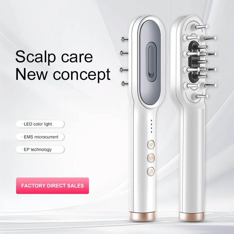 Scalp Massager Electric - KSKIN LED Kırmızı Işık Terapi Elektrikli