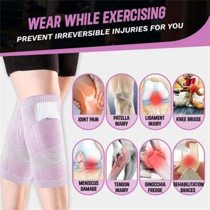 Compression Knee Sleeve - POPULAR-2 PCS Spor Unisex Dizlikler, Menisküs
