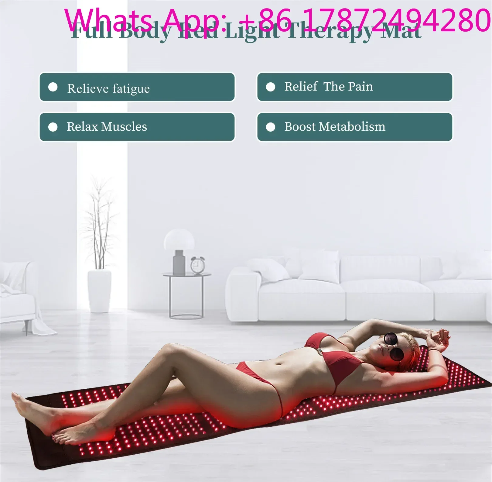 Sauna Blanket Infrared - Tam Vücut Bakımı Kızılötesi Işık Terapisi