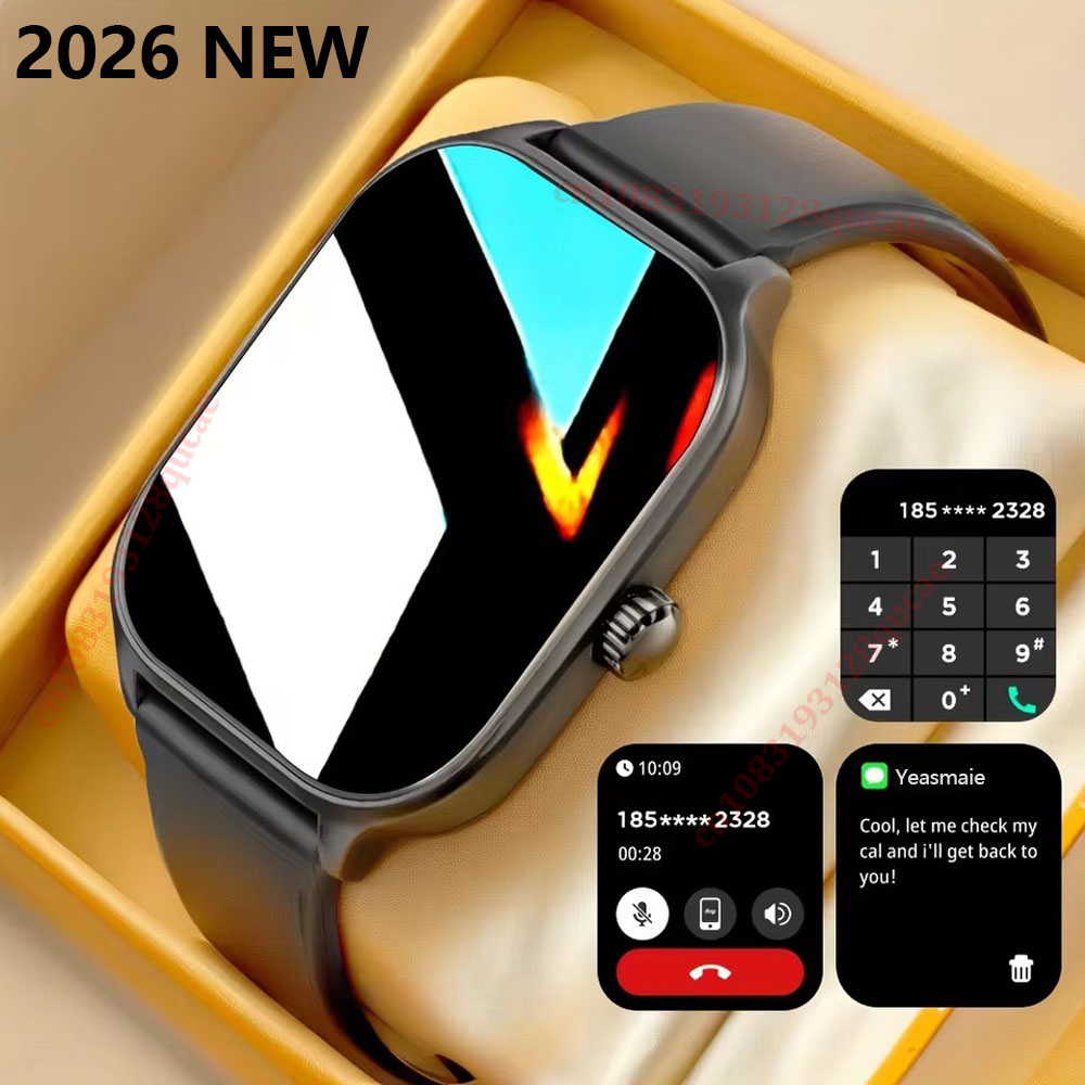 Health Wellness Trends 2026 - 2026 Yeni Akıllı Saat Bluetooth Çağrı