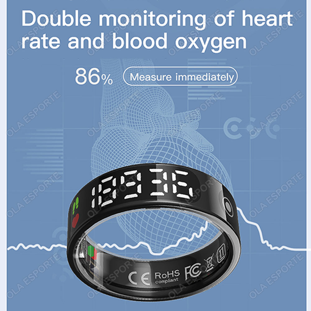 Şarj Kutulu SR08 Akıllı Yüzük, - Blood Oxygen Monitor incelemesi ve fiyatı