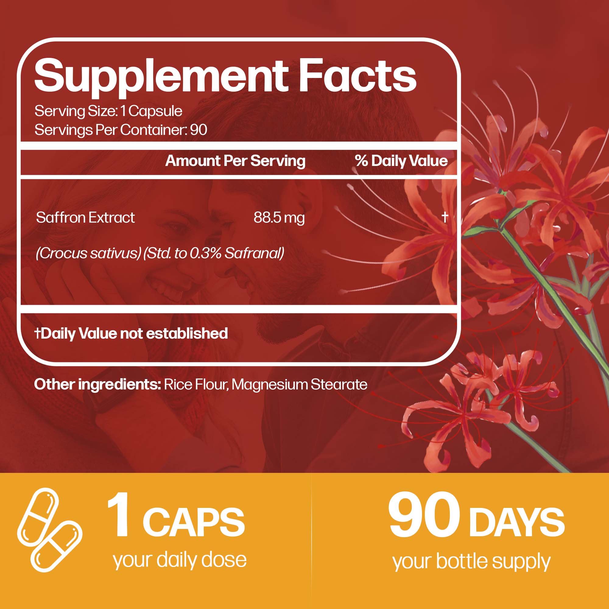 Safran Ekstresi Kapsülleri, An - Health And Wellness Promotion incelemesi ve fiyatı