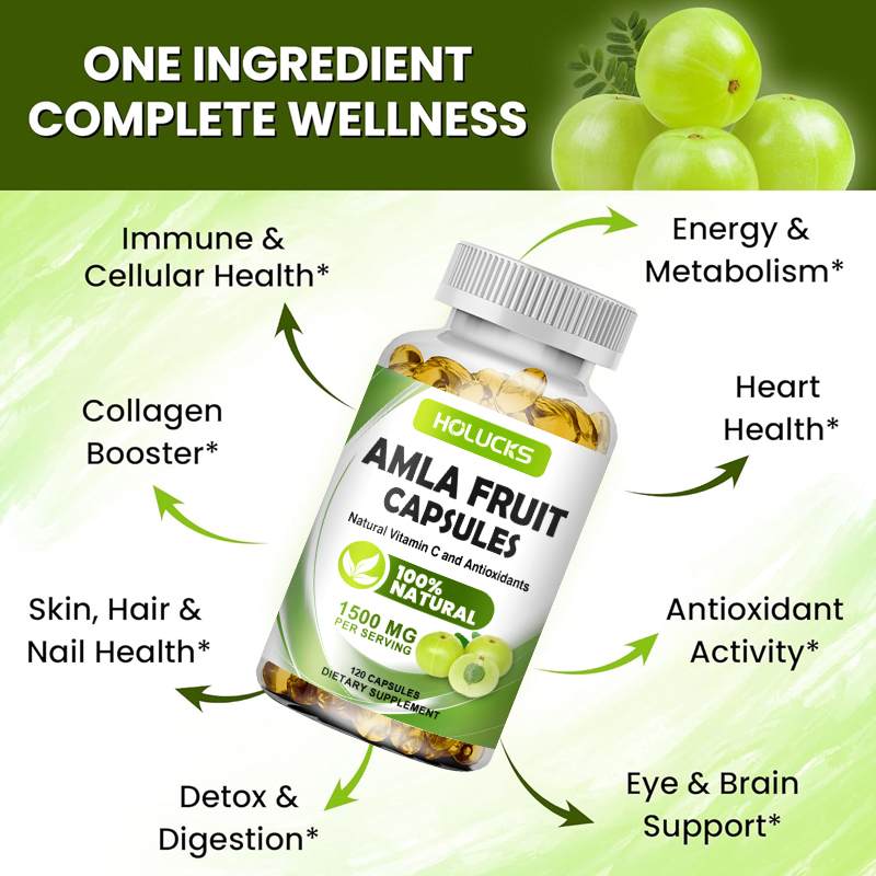 HOLUCKS Amla Meyve Özü Kapsüll - Health Wellness Day incelemesi ve fiyatı