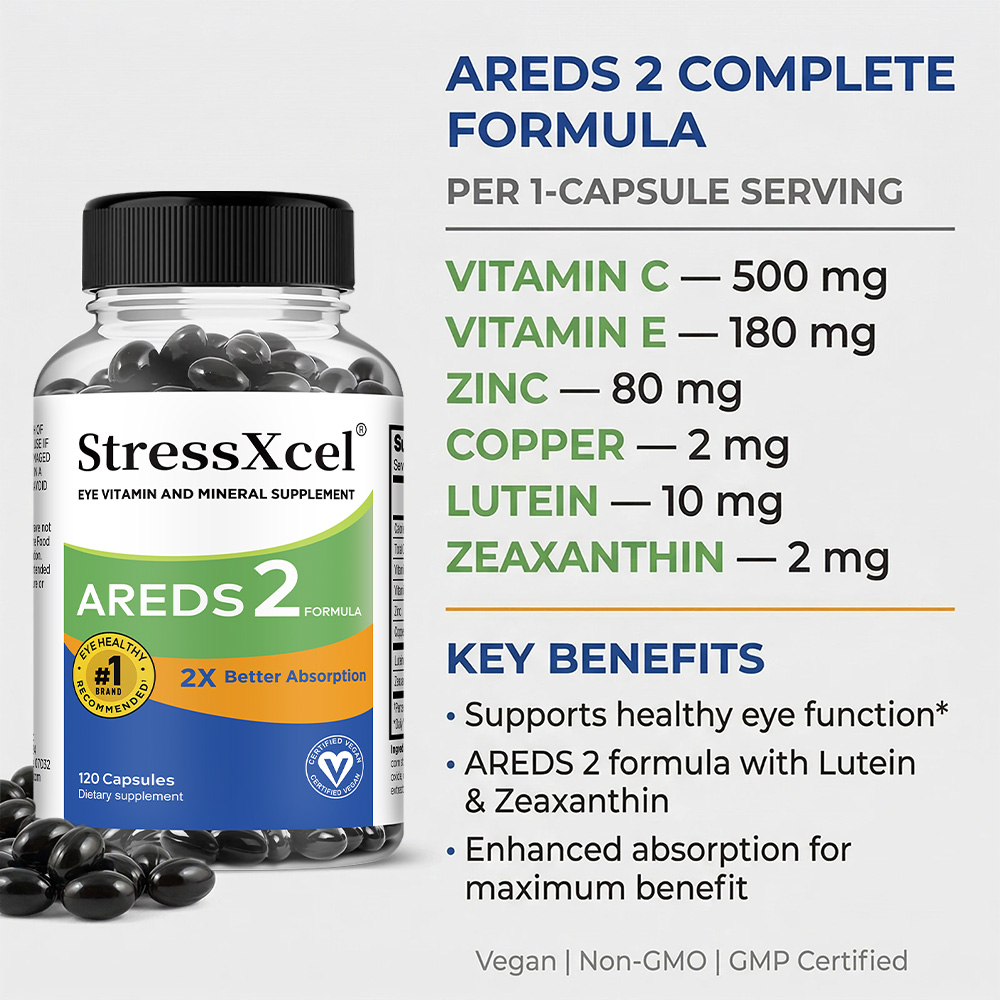 AREDS 2 Göz Kapsülleri, Lutein - Health Wellness Day incelemesi ve fiyatı