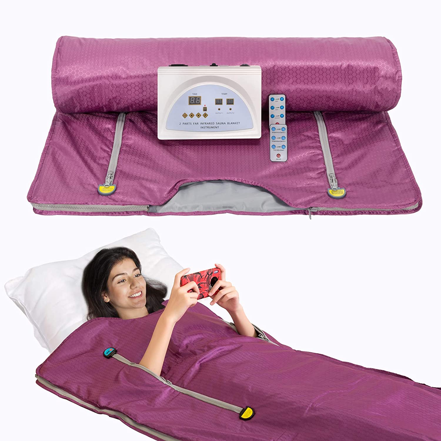 Kollu Sauna Battaniyesi, Kilo  - Sauna Blanket Infrared incelemesi ve fiyatı