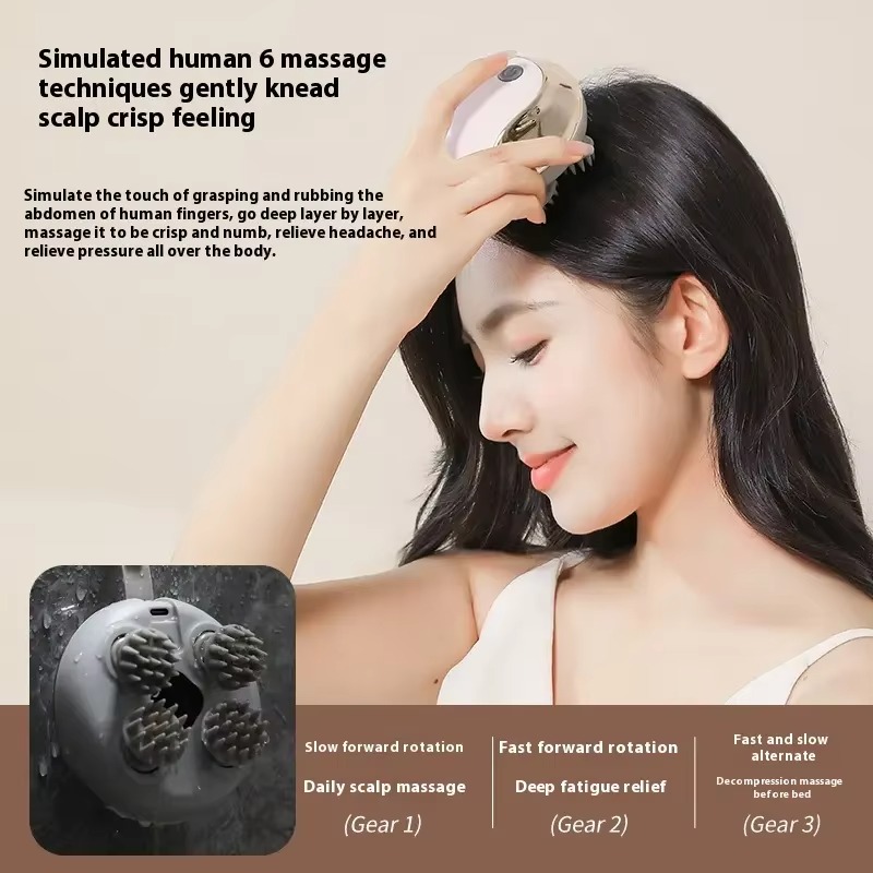 Mini Kafa Masaj Aleti Şarj Edi - Scalp Massager Electric incelemesi ve fiyatı