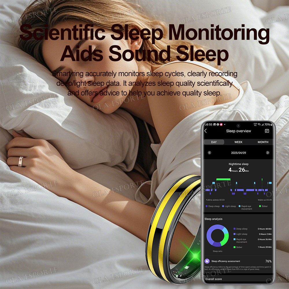 Yeni 6.3mm İnce Akıllı Yüzük S - Blood Oxygen Monitor incelemesi ve fiyatı