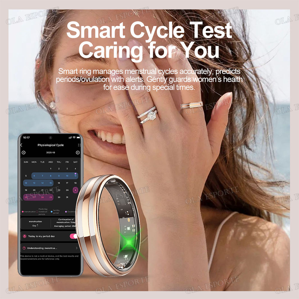 Yeni 6.3mm İnce Akıllı Yüzük S - Blood Oxygen Monitor incelemesi ve fiyatı