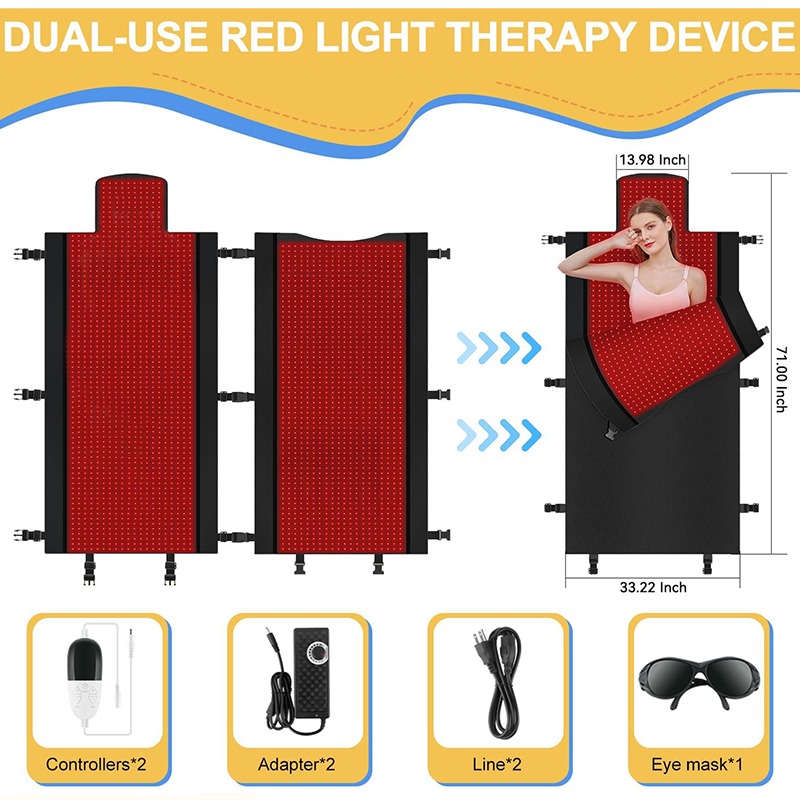 Evde Kullanım İçin 660Nm Kırmı - Sauna Blanket Infrared incelemesi ve fiyatı