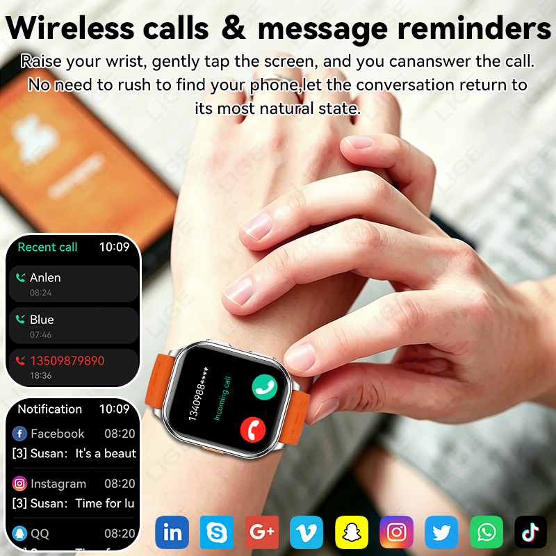 LIGE 2026 Kamera Akıllı Saat E - Health Wellness Trends 2026 incelemesi ve fiyatı
