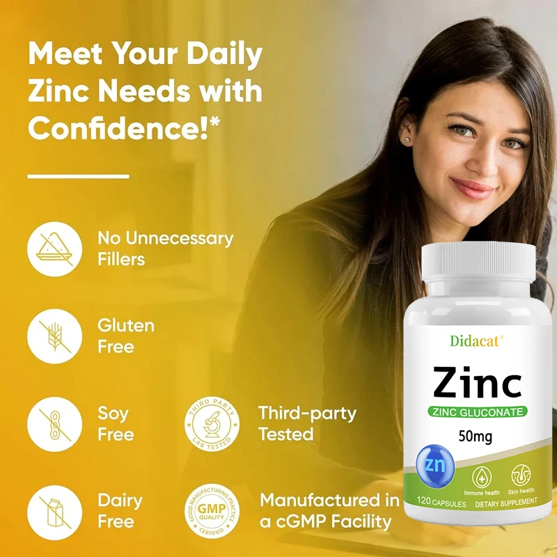 Çinko 50 Mg - Çinko Glukonatlı - Health Wellness Day incelemesi ve fiyatı
