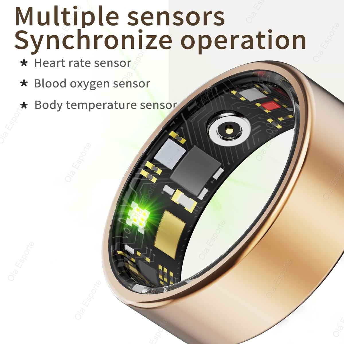 Titanyum Alaşımlı Akıllı Yüzük - Blood Oxygen Monitor incelemesi ve fiyatı
